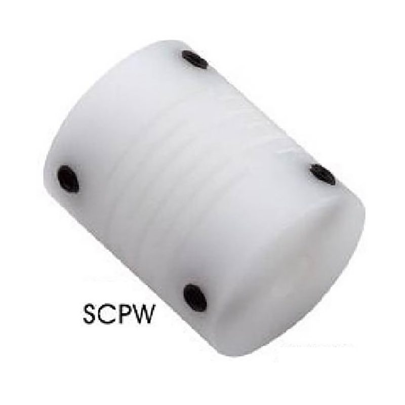 SCPW 開縫型--止付螺絲固定式--塑膠隢性聯軸器